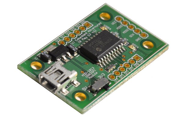 Embedded Adventures - News - New USB2SPI module