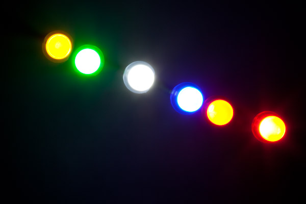 LED - Multicolour - 3mm - 25 pack